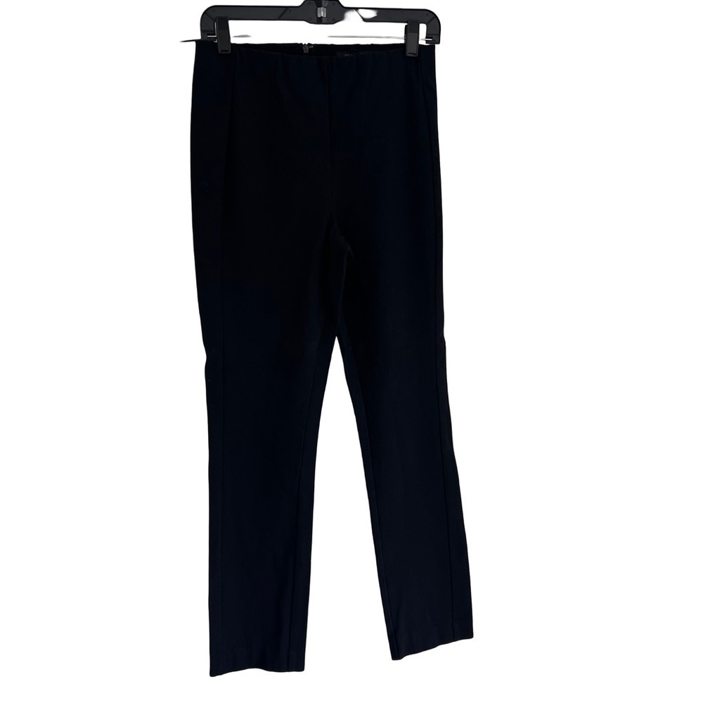 RAG & BONE Simone Black Pull On Cropped Slim Fit Dress Pants 6 - Picture 4 of 7